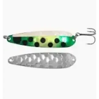 DREAMWEAVER LURE COMPANY DREAMWEAVER EXTENDED SERIES SPOON - GLOW FROG SILVER BELLY (DW0502)