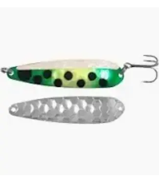 DREAMWEAVER LURE COMPANY (DW0502) DREAMWEAVER EXTENDED SERIES SPOON - GLOW FROG SILVER BELLY