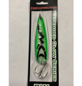 DREAMWEAVER LURE COMPANY (DW1931) DREAMWEAVER EXTENDED GLOW SERIES SPOON - SG DA SHIZZNIT