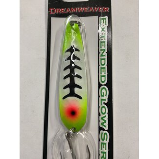DREAMWEAVER LURE COMPANY DREAMWEAVER EXTENDED GLOW SERIES SPOON - SG YELLOW JEANS (DW1954)