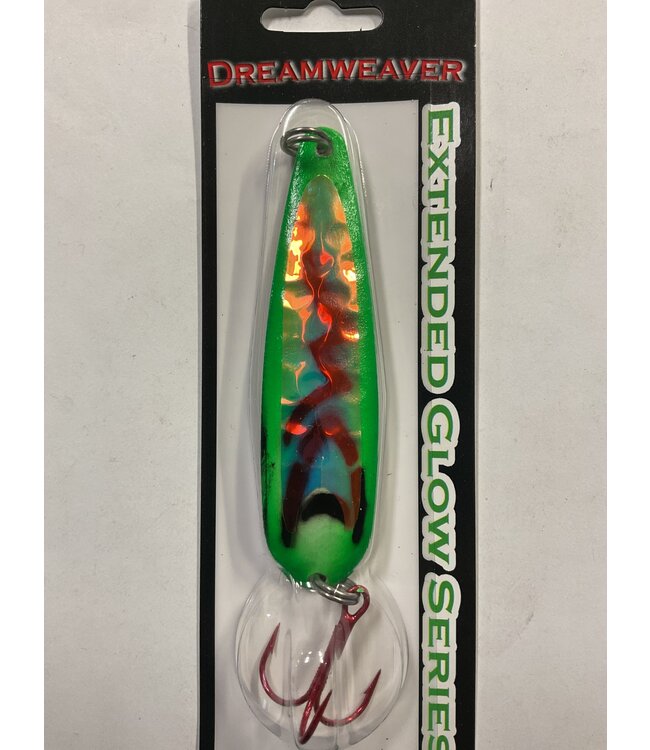 DREAMWEAVER LURE COMPANY (DW1931DUV) DREAMWEAVER EXTENDED GLOW SERIES SPOON - SG DA SHIZZNIT UV