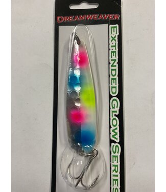 DREAMWEAVER LURE COMPANY DREAMWEAVER EXTENDED GLOW SERIES SPOON - SG HALF WONDERBREAD (DW1977)