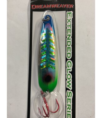 DREAMWEAVER LURE COMPANY DREAMWEAVER EXTENDED GLOW SERIES SPOON - SG HALF A-BOMB (DW1976)