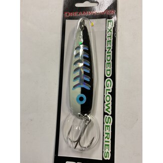 DREAMWEAVER LURE COMPANY DREAMWEAVER EXTENDED GLOW SERIES SPOON - SUPER GLOW ALEWIFE (DW1979)