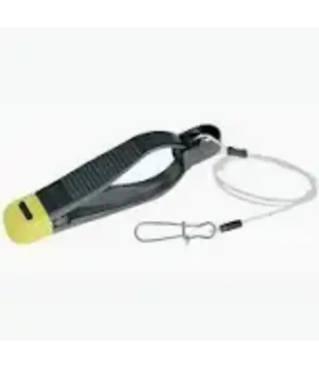 SCOTTY SCOTTY 1170 POWER GRIP PLUS LINE RELEASE CLIP WITH 18" LEADER & CANNONBALL SNAP