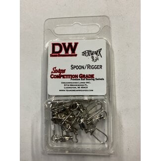 DREAMWEAVER LURE COMPANY Dreamweaver 10-pack Ball Bearing Swivels #3 SNAP