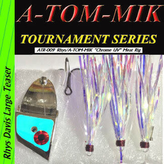 A-TOM-MIK MFG. A-TOM-MIK RHYS DAVIS MEAT RIG CHROME UV (ATR-009)