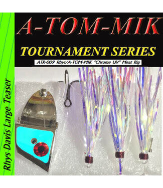 A-TOM-MIK MFG. A-TOM-MIK RHYS DAVIS MEAT RIG CHROME UV (ATR-009)