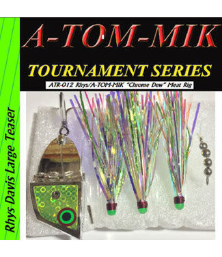 A-TOM-MIK MFG. A-TOM-MIK RHYS DAVIS MEAT RIG CHROME MOUNTAIN DEW (ATR-012)