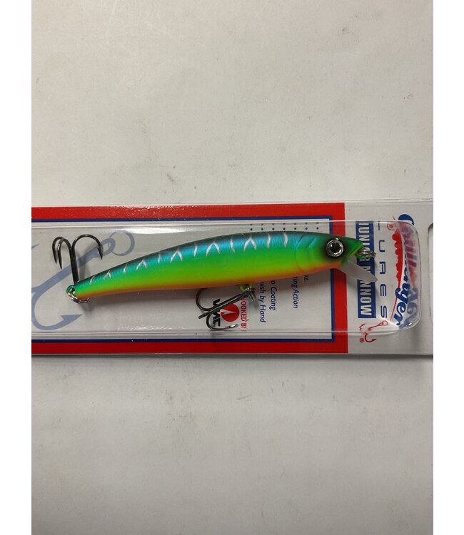 Challenger Lures CHALLENGER JUNIOR MINNOW RADIOACTIVE PERCH JL120-RADPRH