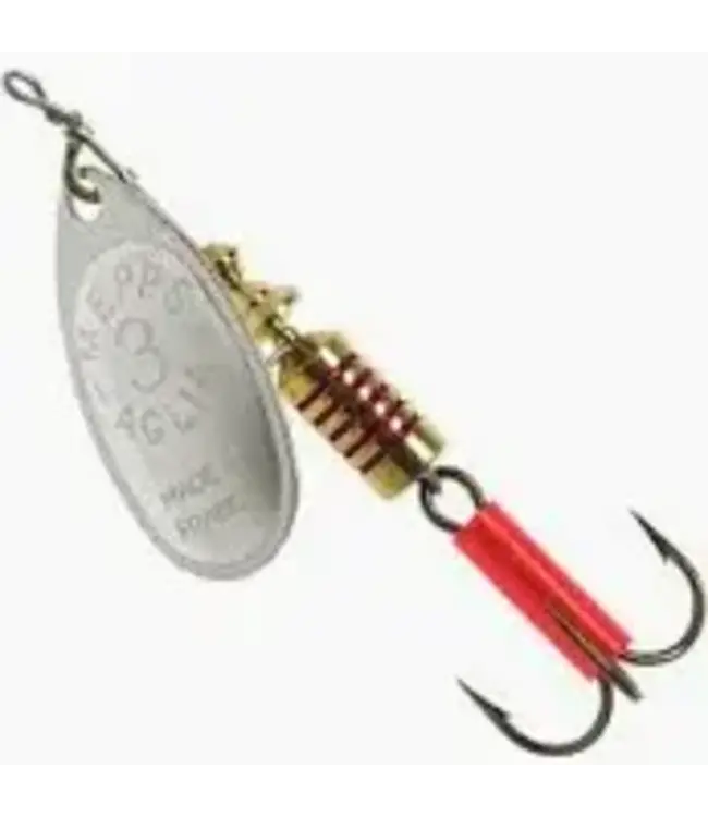 SHELDONS (MEPPS) (B1 S) MEPPS AGLIA PLAIN 1/8OZ, SILVER