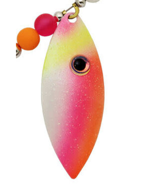 Three D Worm Harness Three D Blades 2pk Willow UV Pink Panties (3DBLWIL-UVPP)