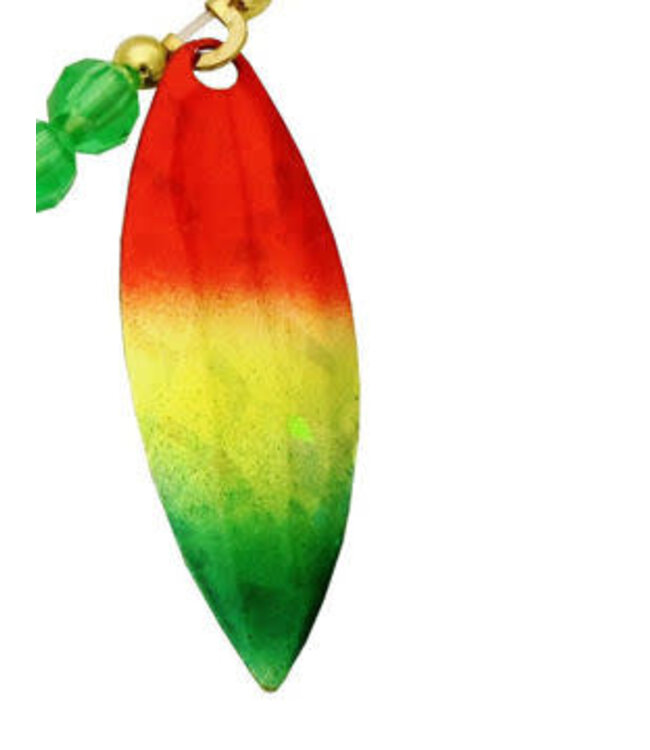 Three D Worm Harness Three D Blades 2pk Willow Stop Light (3DBLWIL-STLT)