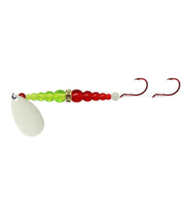 Mack's Lure Inc. (19100)MACKS RINGMASTER SZ4 GLO/FLO CHART/FLO RUBY