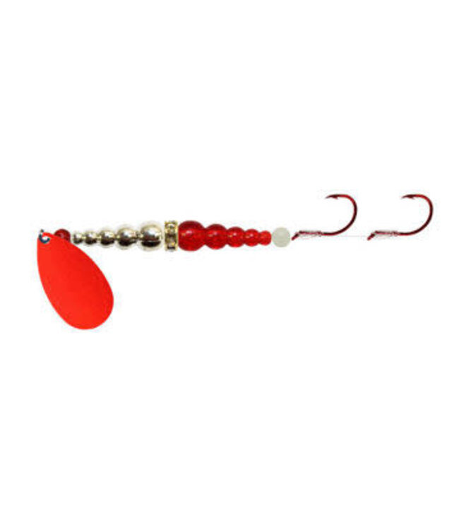 Mack's Lure Inc. (19202) MACKS RINGMASTER SZ6 RED/CHROME/FLO RUBY