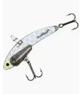SteelShad Fishing Company (SSL-10236)  STEELSHAD MINI SERIES 1/4 OZ 2/PK GLOW SILVER