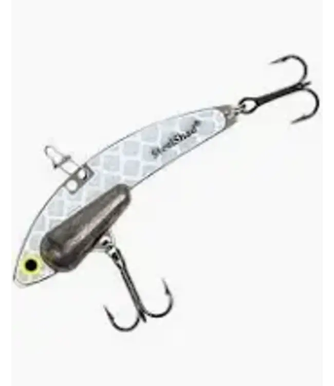 SteelShad Fishing Company (SSL-10236)  STEELSHAD MINI SERIES 1/4 OZ 2/PK GLOW SILVER