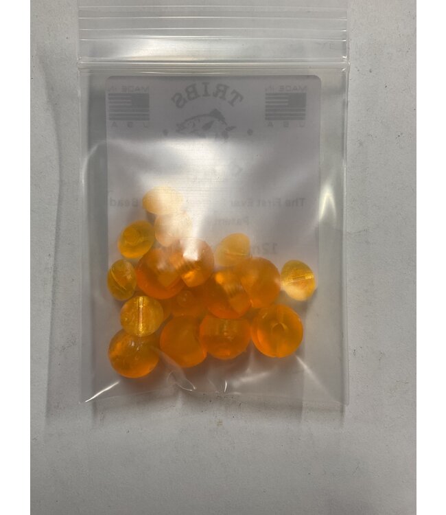TRIBS BEADS TRIBS BEADS 12MM NATURAL ROE