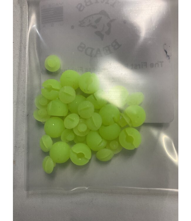 TRIBS BEADS TRIBS BEADS 8MM CHARTREUSE