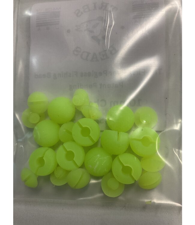 TRIBS BEADS TRIBS BEADS 10MM CHARTREUSE