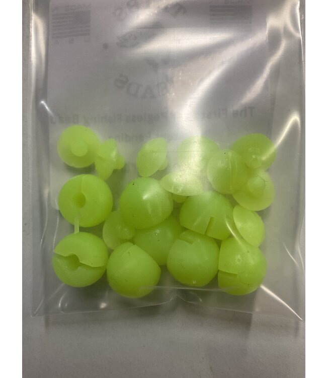 TRIBS BEADS TRIBS BEADS 12MM CHARTREUSE