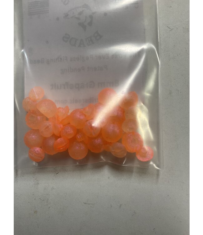 TRIBS BEADS TRIBS BEADS 8MM GRAPEFRUIT