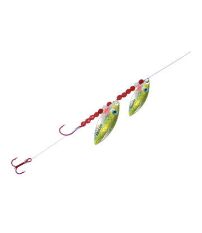 NORTHLAND FISHING TACKLE NORTHLAND MR WALLEYE WILLOW HAULER #3 #4 1/CD ALEWIVE WHITE
