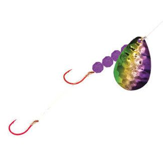 NORTHLAND FISHING TACKLE WSR6-PC NORTHLAND MR WALLEYE CRAWLER HAULER #6 1/CD PURPLE PERCH