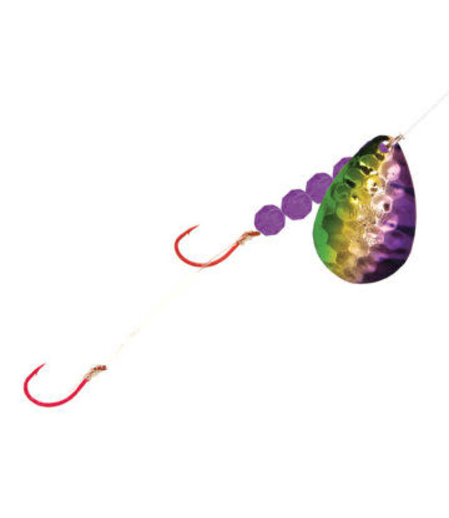 NORTHLAND FISHING TACKLE WSR6-PC NORTHLAND MR WALLEYE CRAWLER HAULER #6 1/CD PURPLE PERCH