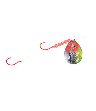 NORTHLAND FISHING TACKLE NORTHLAND BAITFISH-IMAGE SPINNER HARNESS #4#2 1/CD CLOWN (RCH4-CL)