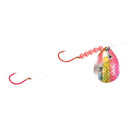 NORTHLAND FISHING TACKLE RCH4-DP NORTHLAND BAITFISH-IMAGE SPINNER HARNESS #4#2 1/CD DACE PINK