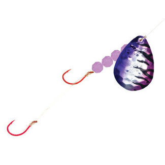 NORTHLAND FISHING TACKLE WSR6-PT NORTHLAND MR WALLEYE CRAWLER HAULER #6 1/CD PURPLE TIGER