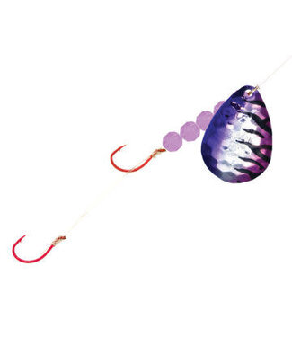 NORTHLAND FISHING TACKLE WSR6-PT NORTHLAND MR WALLEYE CRAWLER HAULER #6 1/CD PURPLE TIGER