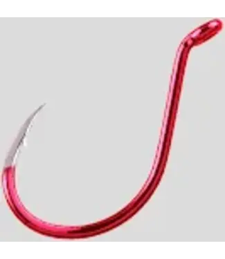 BKK HOOKS RED OCTOPUS BEAK J HOOKS SZ 2/0 6PK