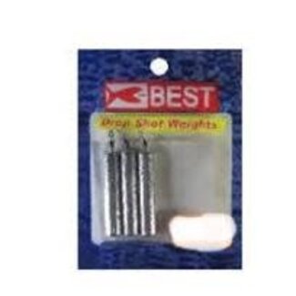 K&E DROP SHOT PENCIL WEIGHT 1/2OZ 4PK