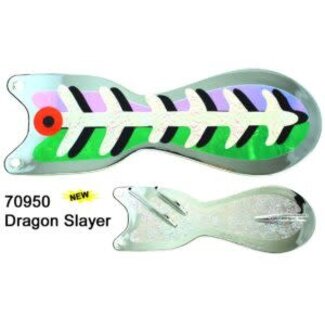 DREAMWEAVER LURE COMPANY DREAMWEAVER SPIN DOCTOR FLASHER 10" DRAGON SLAYER (SD70950L-10)