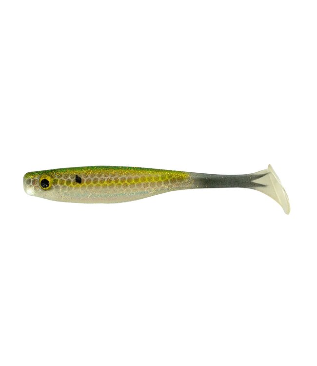 BIG BITE BAITS 3.5" Suicide Shad Chartreuse shad