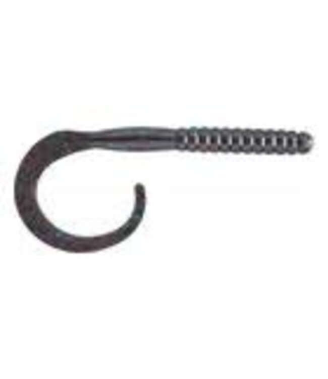 Big Bite Baits 7" Baby B2 Worm Black Emerald