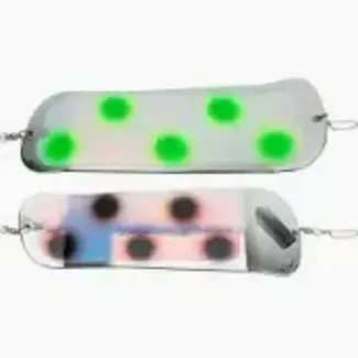 Gibbs-Delta Tackle MICHIGAN STINGER 360 FLASHER 11" UV 2 FACE CHROME (PC11116UV)