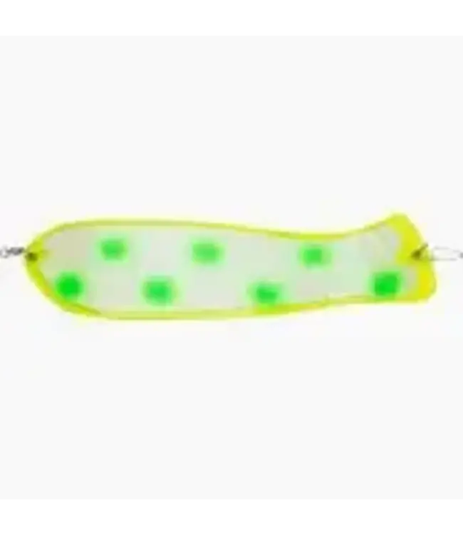 (FC1289) MICHIGAN STINGER ROTATING FLASHER 12" CHARTREUSE MARV'S BIG FATTY