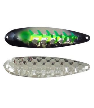DREAMWEAVER LURE COMPANY DREAMWEAVER MAGNUM SPOON - EXCLUSIVE COLOR - BLACK MAGIC (M-EC-BM)