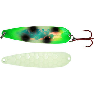 DREAMWEAVER LURE COMPANY DREAMWEAVER MAGNUM SPOON - EXCLUSIVE COLOR - GRANNY SMITH UV (M-EC-ASUV)