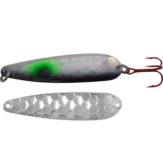DREAMWEAVER LURE COMPANY DREAMWEAVER  MAGNUM SPOON - EXCLUSIVE COLOR - GAME OVER (M-EC-GO)