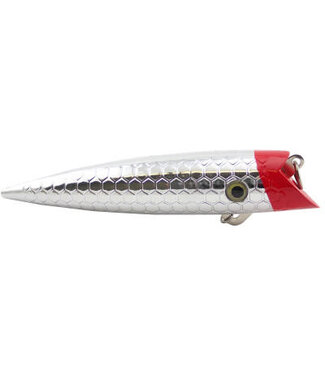 DREAMWEAVER LURE COMPANY CAPTAINS CHOICE PLUG - CHROME RED HEAD (95006)