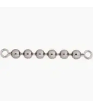 Luhr-Jensen LUHR JENSEN 6 BEAD CHAIN / 4PK STAINLESS STEEL (9254-006-0000)