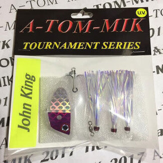 A-TOM-MIK MFG. A-TOM-MIK KING MEAT RIG W/KING HEAD UV PURPLE MIRAGE (KING-018)