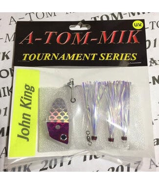 A-TOM-MIK MFG. A-TOM-MIK KING MEAT RIG W/KING HEAD UV PURPLE MIRAGE (KING-018)