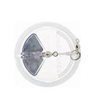 LUHR-JENSEN 3 DIPSY DIVER CLEAR/ CLEAR BOTTOM UV MOONJELLY