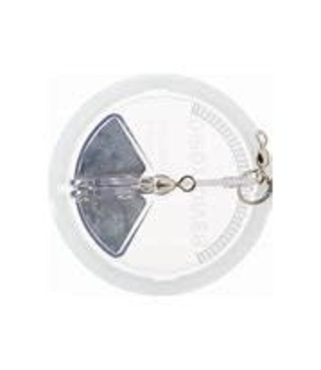 LUHR-JENSEN 3 DIPSY DIVER CLEAR/ CLEAR BOTTOM UV MOONJELLY