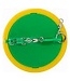 LUHR-JENSEN SZ-3 DIPSY DIVER 4-7/8" KELLY GREEN /WHITE BOTTOM, MAGNUM
